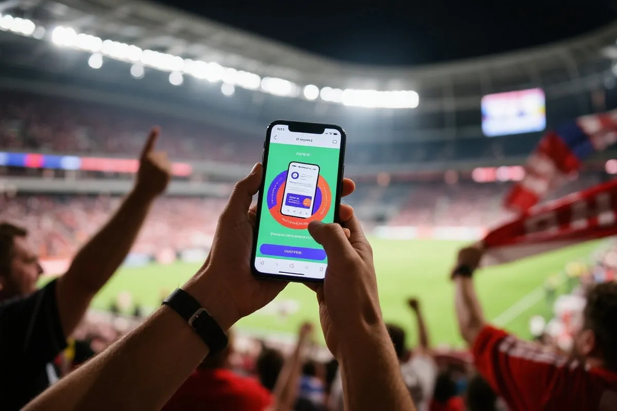 体育场景与手机应用